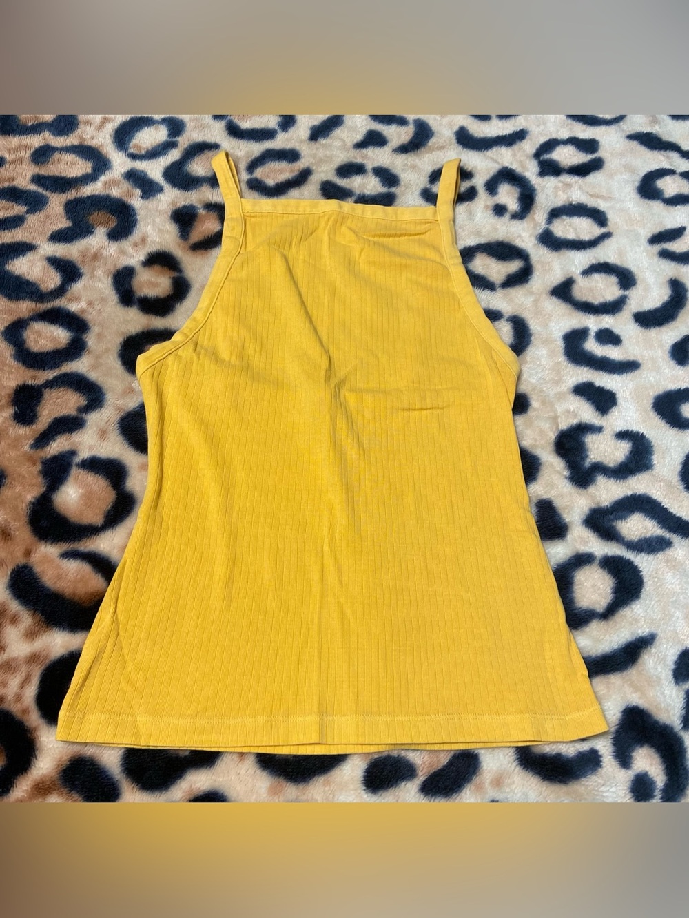INTIMATELY BY FREE PEOPLE yellow tank top , M